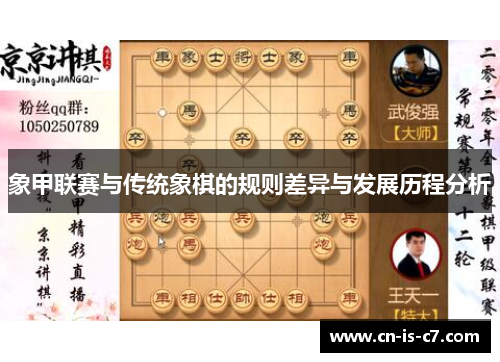 象甲联赛与传统象棋的规则差异与发展历程分析