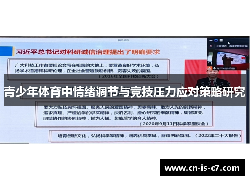 青少年体育中情绪调节与竞技压力应对策略研究