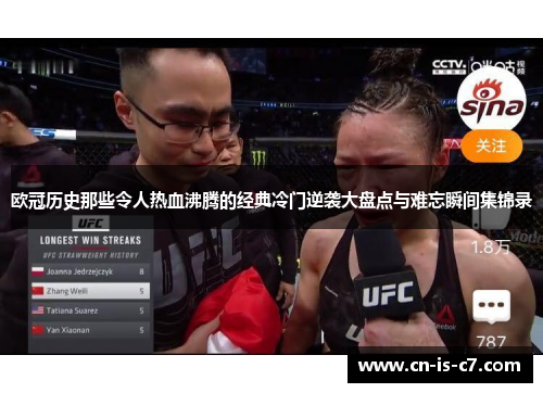 欧冠历史那些令人热血沸腾的经典冷门逆袭大盘点与难忘瞬间集锦录